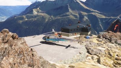 Cli4D Designs Chamonix and Aosta Valley Huts and Helipads - Microsoft Flight Simulator 2024 screenshot