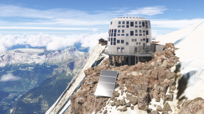Cli4D Designs Chamonix and Aosta Valley Huts and Helipads - Microsoft Flight Simulator 2024 screenshot