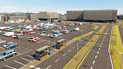 ENZV Stavanger Airport - Microsoft Flight Simulator screenshot
