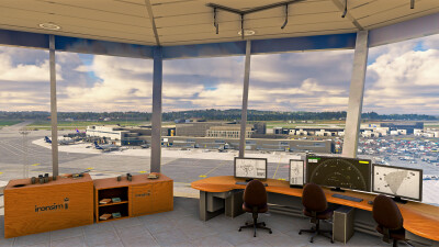 ENZV Stavanger Airport - Microsoft Flight Simulator screenshot