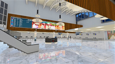 ENZV Stavanger Airport - Microsoft Flight Simulator screenshot