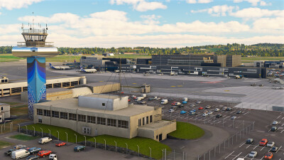 ENZV Stavanger Airport - Microsoft Flight Simulator screenshot