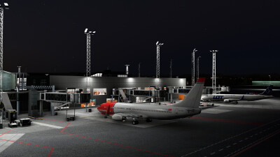 ENZV Stavanger Airport - Microsoft Flight Simulator screenshot