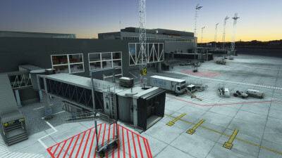 ENZV Stavanger Airport - Microsoft Flight Simulator 2024 screenshot