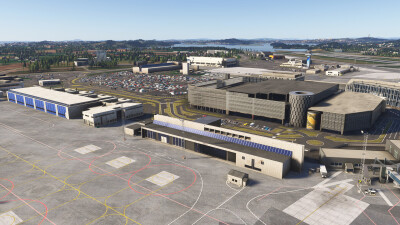 ENZV Stavanger Airport - Microsoft Flight Simulator 2024 screenshot