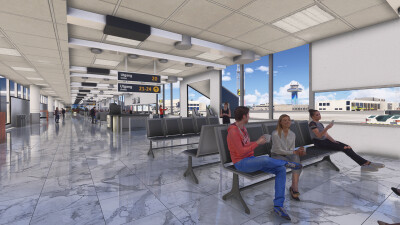 ENZV Stavanger Airport - Microsoft Flight Simulator 2024 screenshot