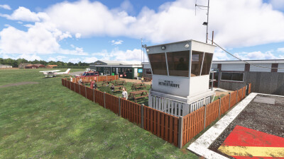 EGNF Netherthorpe Airfield - Microsoft Flight Simulator screenshot