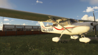 EGNF Netherthorpe Airfield - Microsoft Flight Simulator screenshot