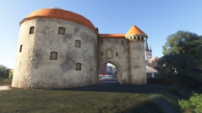 Iron Sim Tallinn City Landmarks - Microsoft Flight Simulator screenshot