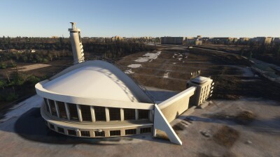 Iron Sim Tallinn City Landmarks - Microsoft Flight Simulator screenshot