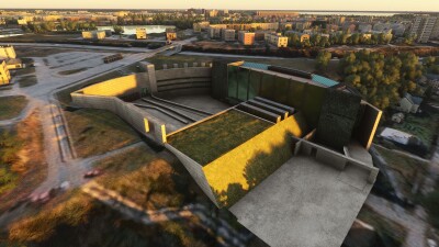 Iron Sim Tallinn City Landmarks - Microsoft Flight Simulator screenshot