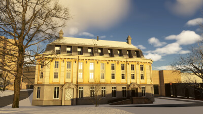Iron Sim Tromso City Landmarks - Microsoft Flight Simulator screenshot