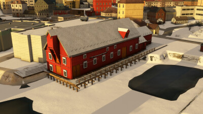 Iron Sim Tromso City Landmarks - Microsoft Flight Simulator screenshot