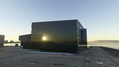 Iron Sim Reykjavík City Landmarks - Microsoft Flight Simulator screenshot