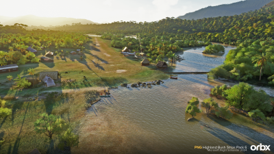 PNG Highland Bush Strips Pack 6 - Microsoft Flight Simulator 2024 screenshot