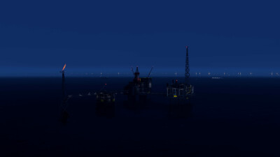 Aerosoft Offshore Landmarks: North Sea - Microsoft Flight Simulator 2024 screenshot