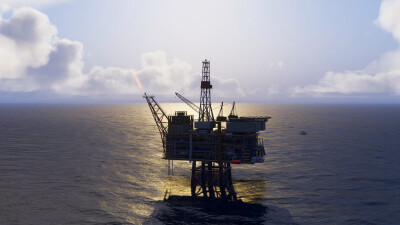 Aerosoft Offshore Landmarks: North Sea - Microsoft Flight Simulator 2024 screenshot