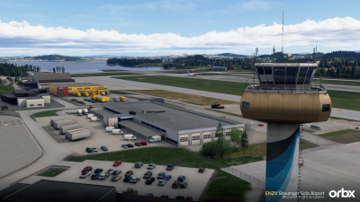 ENZV Stavanger Sola Airport - Microsoft Flight Simulator screenshot