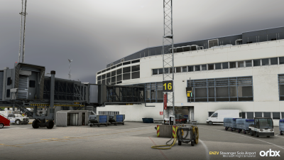 ENZV Stavanger Sola Airport - Microsoft Flight Simulator screenshot