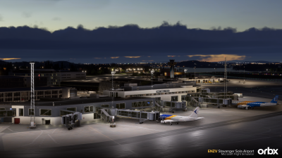 ENZV Stavanger Sola Airport - Microsoft Flight Simulator screenshot