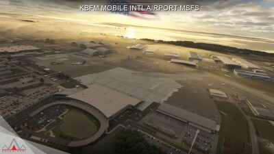 KBFM Mobile International Airport - Microsoft Flight Simulator screenshot