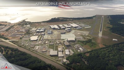 KBFM Mobile International Airport - Microsoft Flight Simulator screenshot