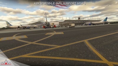 KBFM Mobile International Airport - Microsoft Flight Simulator screenshot