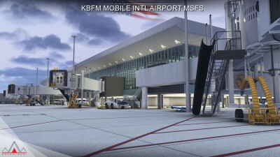 KBFM Mobile International Airport - Microsoft Flight Simulator screenshot