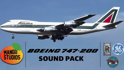 Mango Studios 747-200 Classic Sound Pack - X-Plane 11 & 12 screenshot
