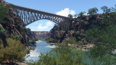 Cli4D Designs Victoria Falls - Microsoft Flight Simulator 2024 screenshot