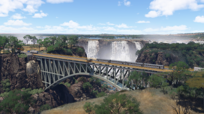 Cli4D Designs Victoria Falls - Microsoft Flight Simulator 2024 screenshot