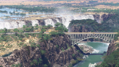 Cli4D Designs Victoria Falls - Microsoft Flight Simulator 2024 screenshot