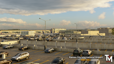KMCI Kansas City International Airport - X-Plane 12 screenshot