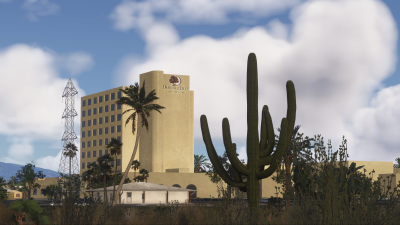 Iron Sim Tucson City Landmarks - Microsoft Flight Simulator 2024 screenshot