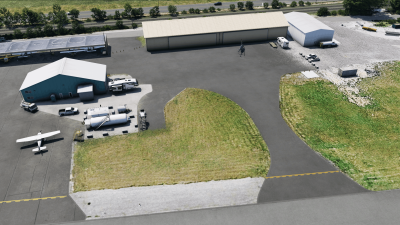 CBQ2 Fort Langley Airport - X-Plane 12 screenshot