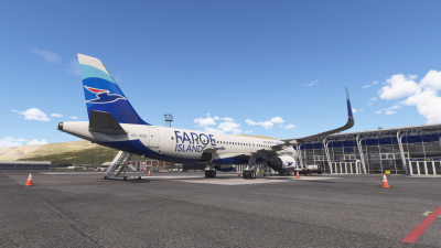 EKVG Vágar Airport - Microsoft Flight Simulator 2024 screenshot