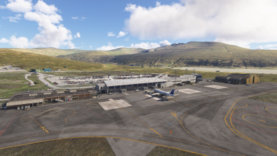 EKVG Vágar Airport - Microsoft Flight Simulator 2024 screenshot