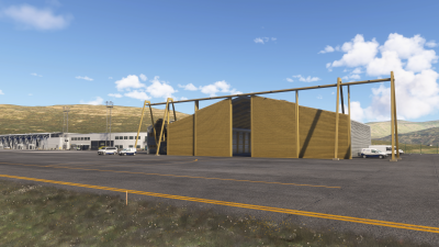 EKVG Vágar Airport - Microsoft Flight Simulator 2024 screenshot