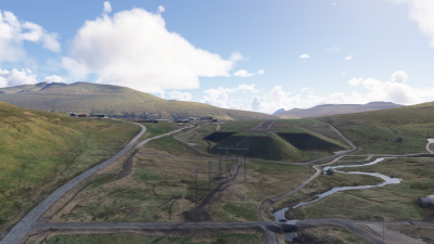 EKVG Vágar Airport - Microsoft Flight Simulator 2024 screenshot