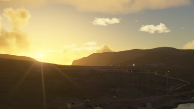 EKVG Vágar Airport - Microsoft Flight Simulator 2024 screenshot