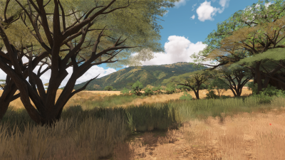 Burning Blue Design Enhanced Global Vegetation - Microsoft Flight Simulator 2024 screenshot