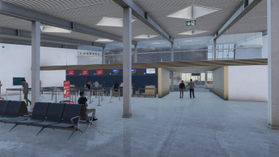 BGJN Ilulissat Airport - Microsoft Flight Simulator 2024 screenshot