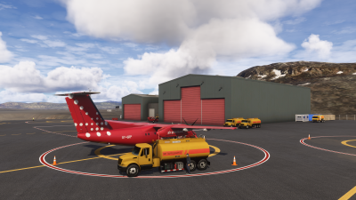 BGJN Ilulissat Airport - Microsoft Flight Simulator 2024 screenshot
