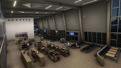 BGJN Ilulissat Airport - Microsoft Flight Simulator 2024 screenshot
