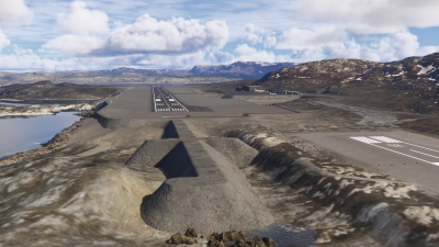 BGJN Ilulissat Airport - Microsoft Flight Simulator 2024 screenshot