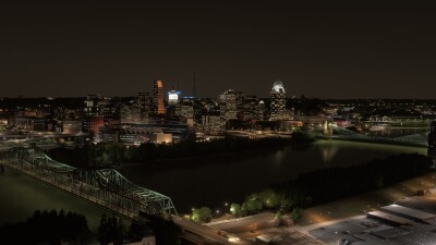 Dfflyer Direct Cincinnati City - Microsoft Flight Simulator screenshot