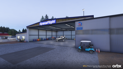 KPLU Pierce County Airport (Thun Field) - Microsoft Flight Simulator 2024 screenshot
