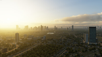 SamScene3D Tokyo City Skyline X-Plane 12 screenshot