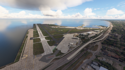 KNEW New Orleans Lakefront Airport - Microsoft Flight Simulator 2024 screenshot