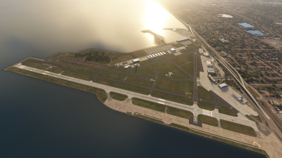 KNEW New Orleans Lakefront Airport - Microsoft Flight Simulator 2024 screenshot